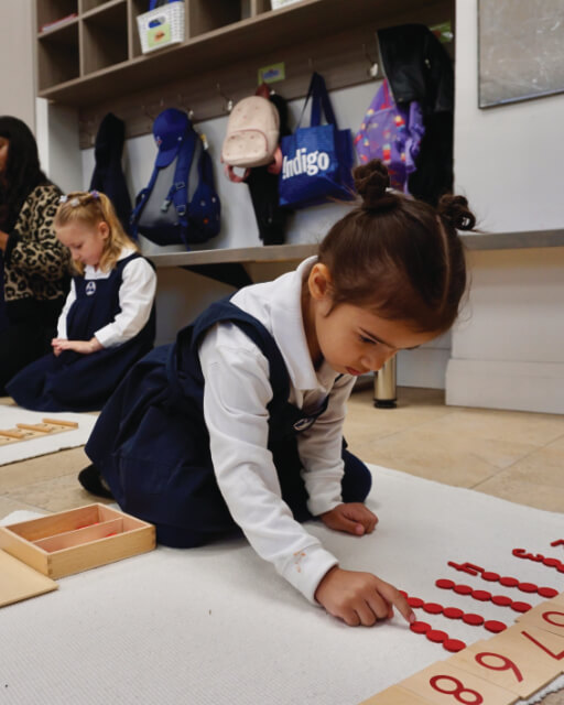 Casa Montessori Ages 2.5 to 6-years-old English language
